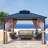 Outdoor Aluminum Frame Hardtop Patio Gazebo-93681573