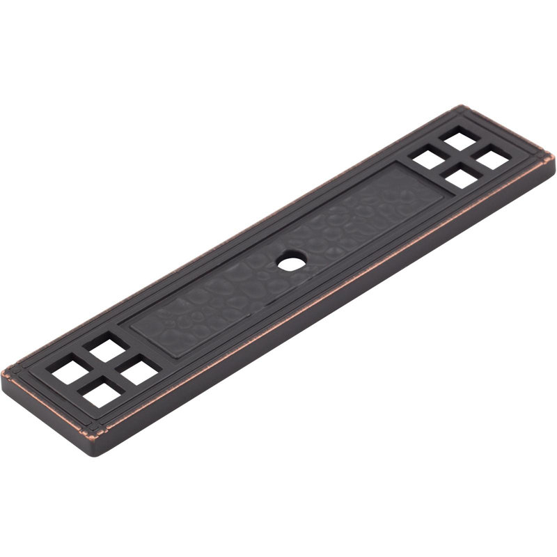 Contre-plaque de bouton Arts & Crafts, bronze rétro par Stone Harbor Hardware