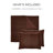 Splendid Maddie Rayon Blend Velvet 3-Piece Quilt Set - Silky & Lush, Chocolate, King-93875614-93875613