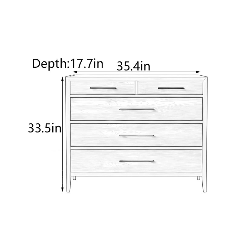 American Retro Solid Oak Entryway Cabinet, Black