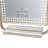Glimmer Arch Tri-Tone LED Makeup Mirror with Three LED Light, Soft-Touch Sensor Switch and Sturdy & Sleek Metallic Body Frame-1441652705