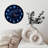 Shark Integrated Into Neon effect Clock