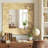 Brinton Wood Flat Wall Mirror