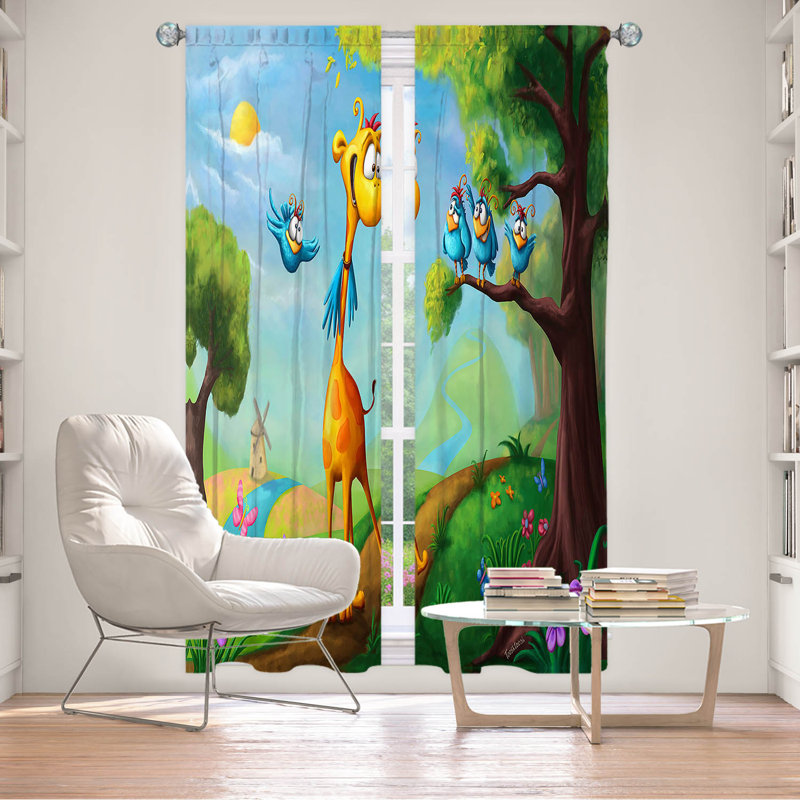 Pearsons Room Darkening Curtain Pair, 20" W x 82" L