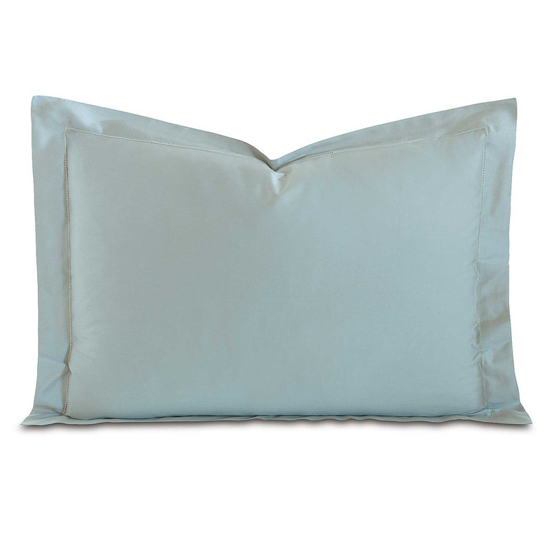 Deluca 100% Cotton Pillow Sham, Standard, Sea