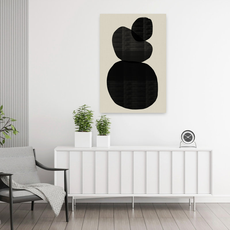 Art contemporain contemporain abstrait, H 36 po x l 24 po
