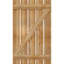 Volets espacés de 5 3/8 po avec barre en Z, cèdre rouge de l'Ouest TimberCraft (par paire)-36421311-36421343