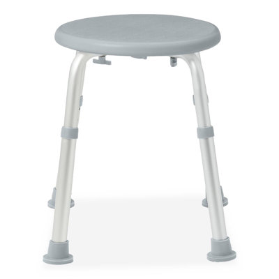 Bath Stool, Gray