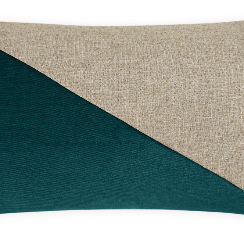 Jefferson Lumbar Pillow Cover & Insert, Laguna