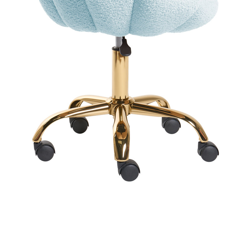 Beliani ANNABELLE Boucle Office Chair