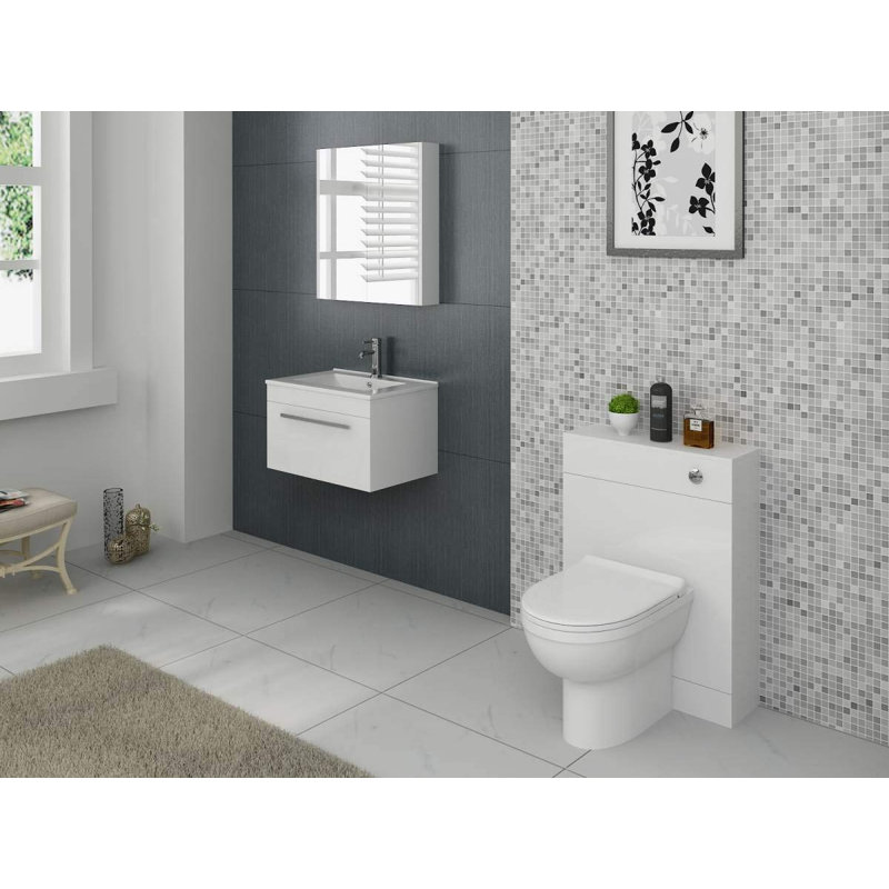 VeeBath Venus 500x200 WC unit White
