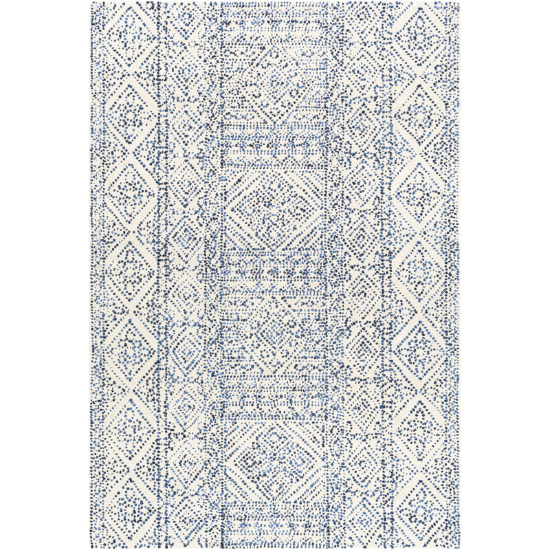 Dunstable Wool Geometric Indoor Rug, Rectangle 8' x 10'