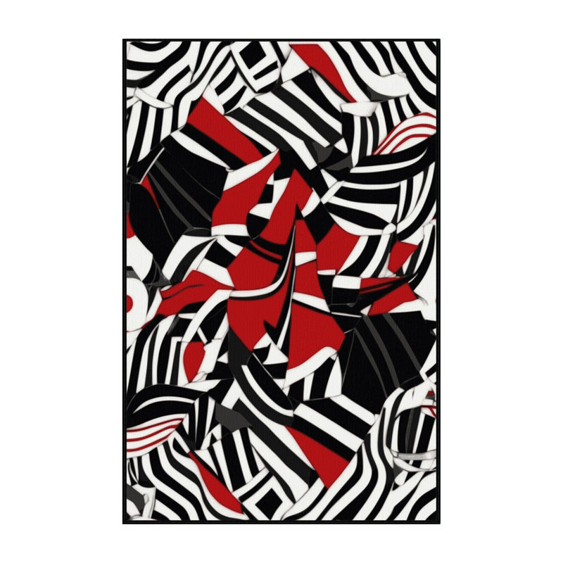 Blood Mirage Rug, Rectangle 8' x 10'