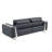 Anissa Genuine Italian Leather Sofa-1391478962-1391478963