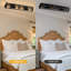 4-Light 80cm Metal Farmhouse Dimmable Flush Mount