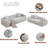 Camario 2 Piece Boucle Cloud Sofa Set-1645540690