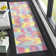 Tapis abstrait lavable en machine Dante Performance