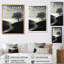 Harmonic Horizon Minimalisme, photographie sur toile-97021110-97021111