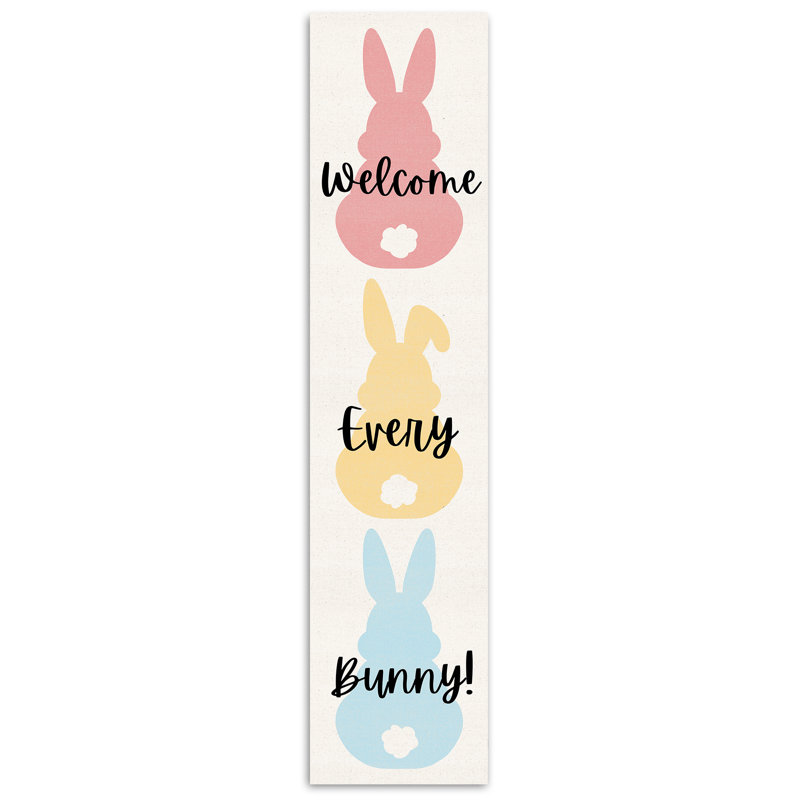 Chaise de bienvenue Welcome Every Bunny