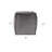 Qiviut Gray Square Pouf-283849748