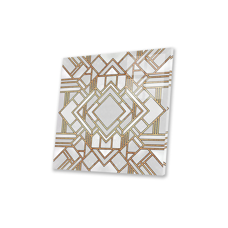 Art déco I par Elisabeth Fredriksson - impression sans cadre, H 24 po x l 24 po x P 0,25 po