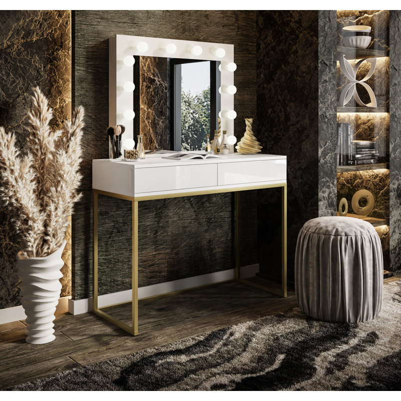 Kyneton Dressing Table with Mirror