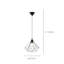Freya 1 - Light Black Geometric Pendant