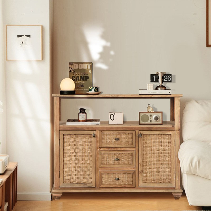 Buffet en bois massif 47,24 po Pehrson