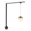 Monae 7-in Gold dimmable LED Trilo Wall Kit-10372219