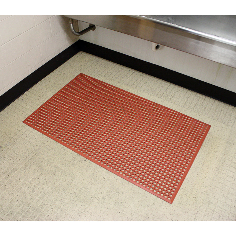 Tapis anti-fatigue Vesely, Rouge