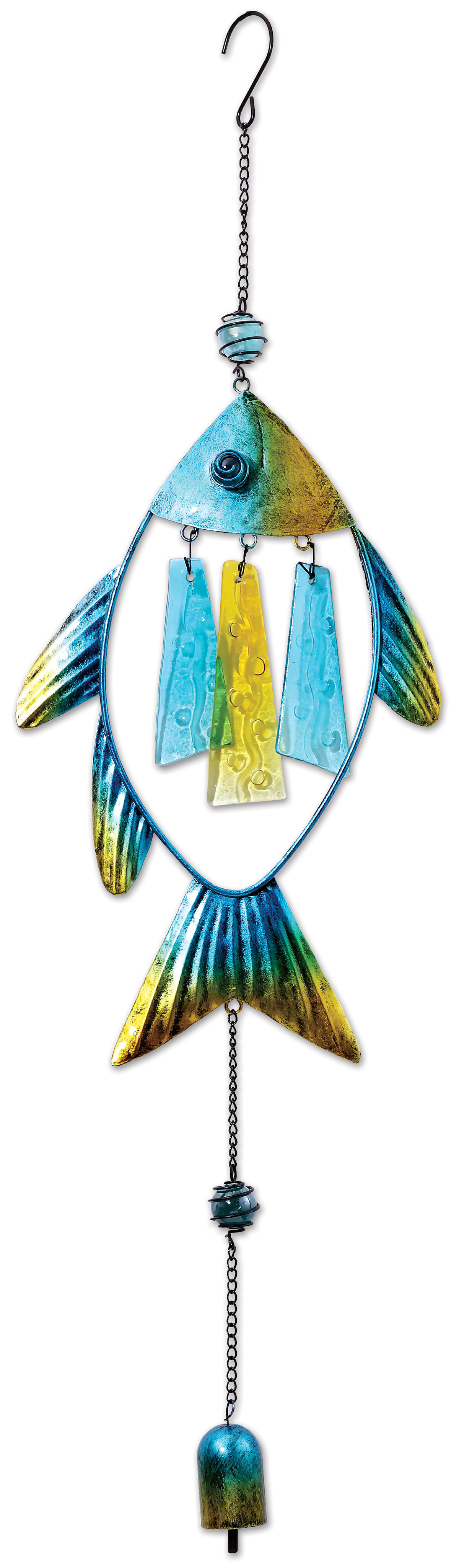 Highland Dunes Sanna Fish Wind Chime & Reviews | Wayfair