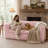 Boneless Modern Corduroy Upholstered Sofa with Full Foam Cushion, Compressed Sofa-in-a-Box, Soft Corduroy Fabric Accent Chair/Loveseat/3-Seater Couch for Living Room Bedroom Apartment-123034923-123034919