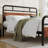 Dejania Metal Platform Bed Frame with Wooden Headboard and Footboard-652599131-652599133