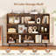 107cm H Metal Standard Bookcase-1068677606-1068677607
