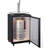 Kegco 5.8 Cubic Feet Single Tap Freestanding Kegerator with Adjustable Temperature-35238540