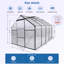 Base surélevée en polycarbonate pour serre-111176893-111176885