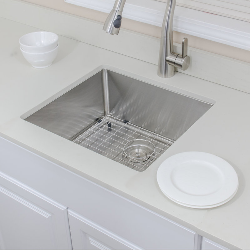 21-Inch Stainless Steel Single Bowl Drop-in Kitchen Sink