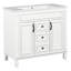 Meuble-lavabo moderne 36 po avec lavabo supérieur-679305152