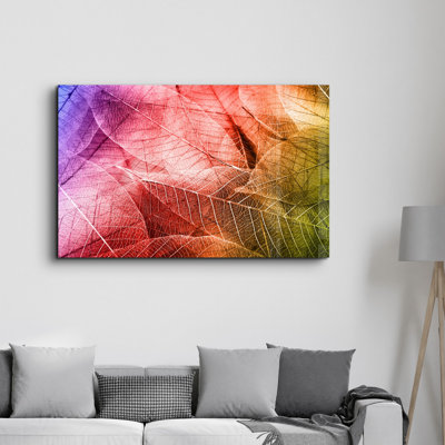 Élégante peinture murale en verre trempé de 13,8 po x 21,7 po | 100% verre trempé, épaisseur: 0,16 pouce | Imprimé UV pour des couleurs éclatantes | Parfait pour la décoration intérieure, le salon et les espaces de bureau