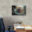«Epic Graffiti», «Wild Life Of Predators In Watercolor 1» par Momart, art mural sur toile, 26 po x 18 po
