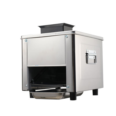 DOMINTY Meat Cutting Machine Electric Meat Cutter Slicer 3.5mm Blade Space 850W 150Kg/H