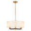 Luminaire suspendu cylindrique à 3 lumières