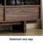 Solid wood TV cabinet durable multi-layer storage-105170633