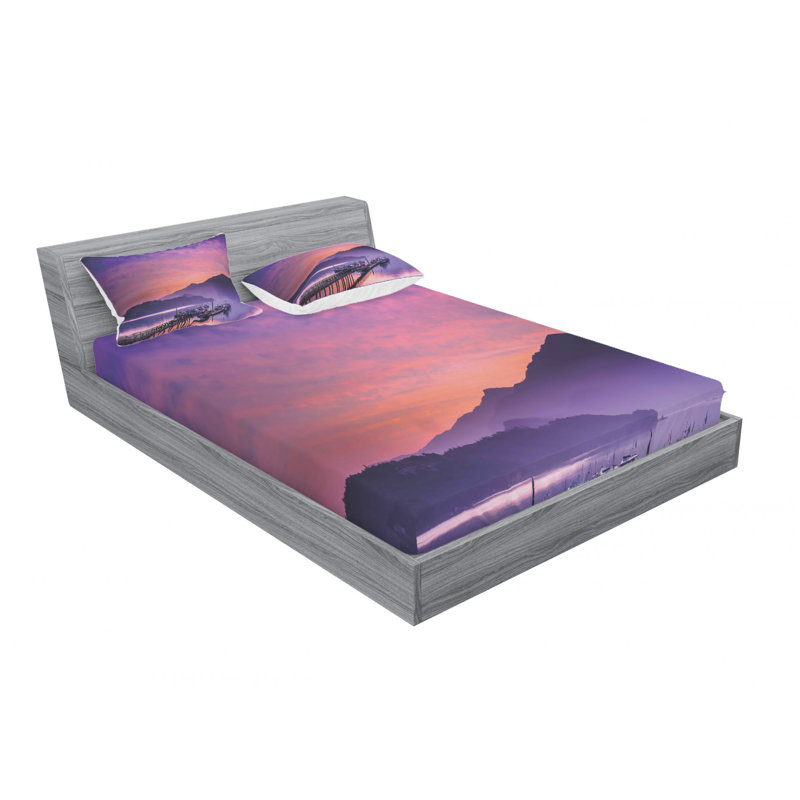 Ensemble de draps majestic nantou taïwan mer, Grand