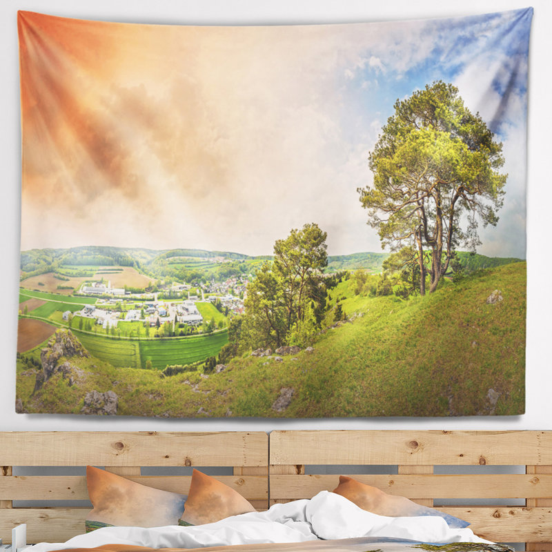 Polyester Tapestry, 50" H x 60" W