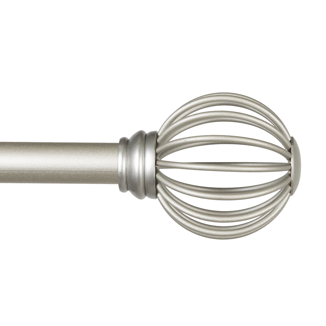 Richmond Kenney Jax 5/8" Standard Decorative Window Curtain Rod Kenney 