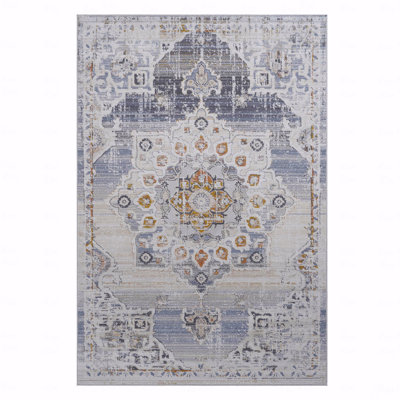 6' X 9' Medallion Area Rug
