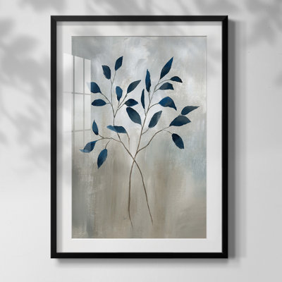 Green Shadows I, reproduction encadrée