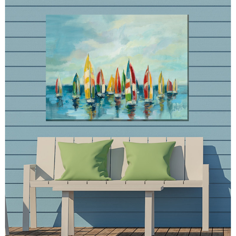 Impression sur toile murale Bright Sails