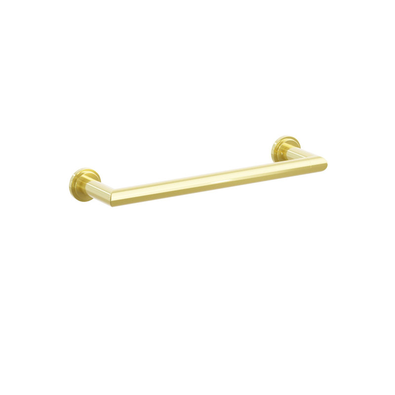 Barre à serviettes Emtek, H 1,75 po x l 13,75 po x P 3,25 po, Laiton non laqué